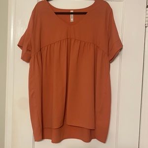 Oversized Chiffon Tunic